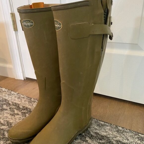Le Chameau Wellie Boots - Picture 1 of 8